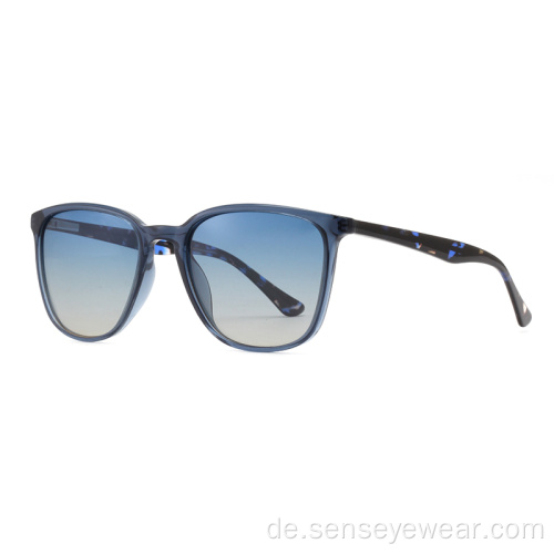 Injektionslicht -Acetat UV400 polarisierte Katzen -Auge -Sonnenbrille